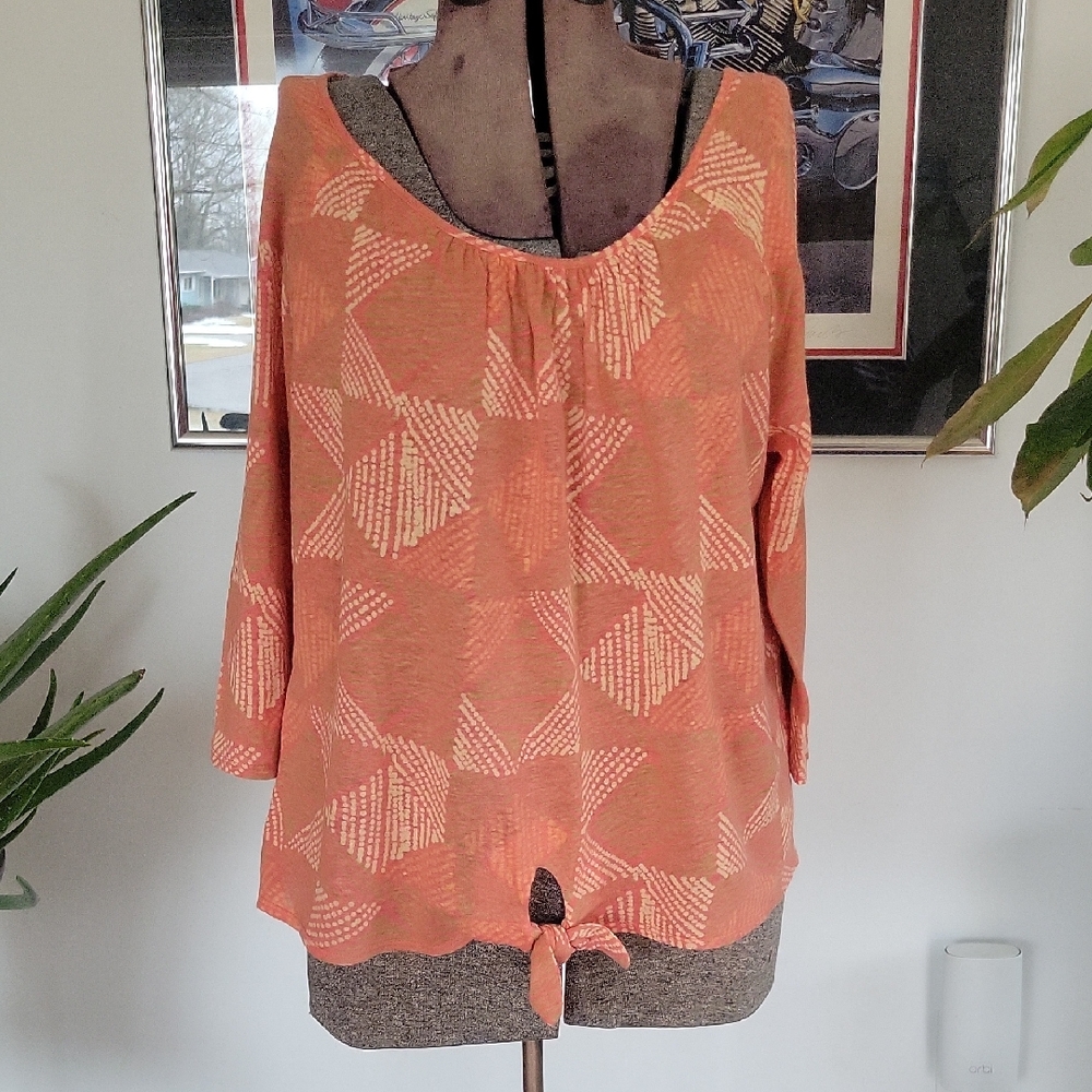 Lucky Brand Top Medium Orange